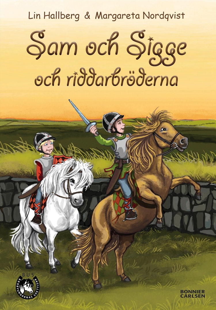 Sam och Sigge och riddarbröderna - finns i Rutströms bokhandel