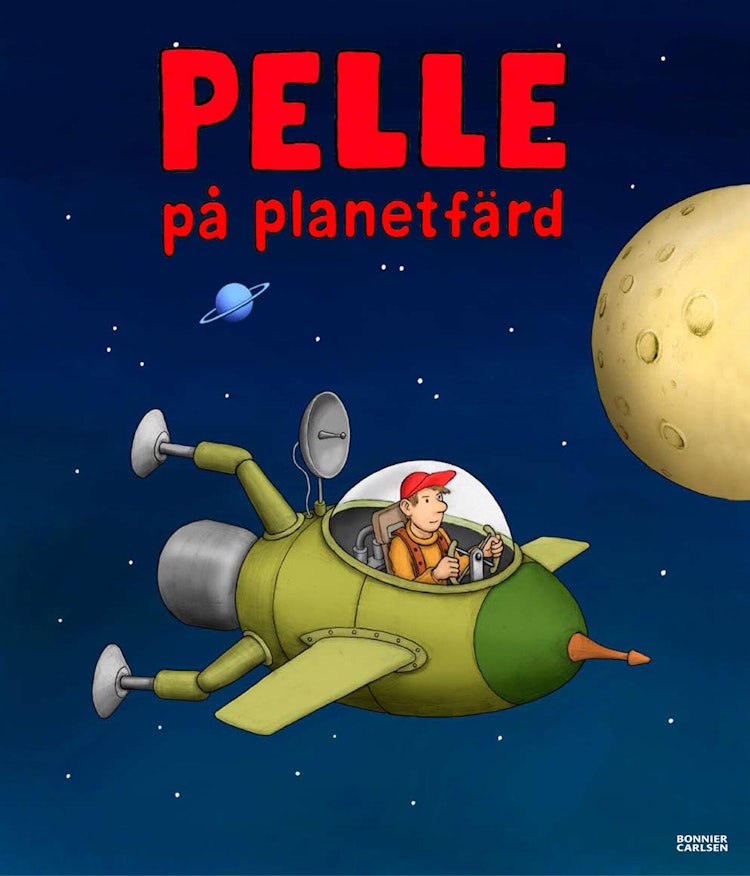 Pelle på planetfärd - finns i Rutströms bokhandel
