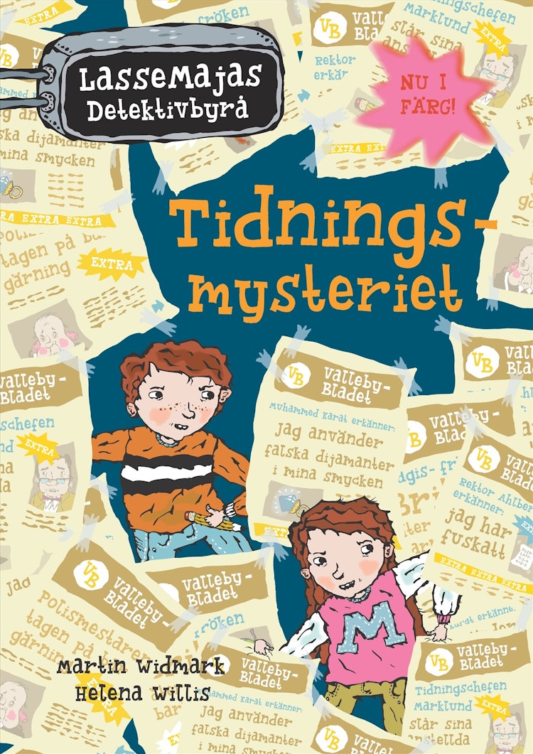 Tidningsmysteriet - finns i Rutströms bokhandel
