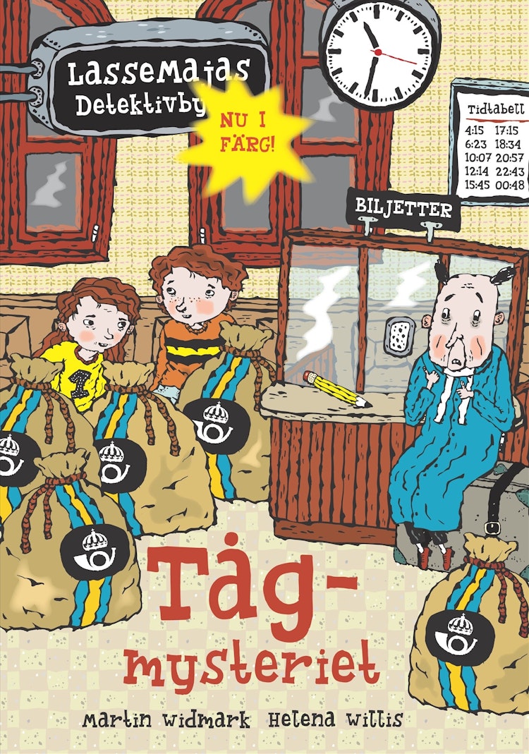 Tågmysteriet - finns i Rutströms bokhandel
