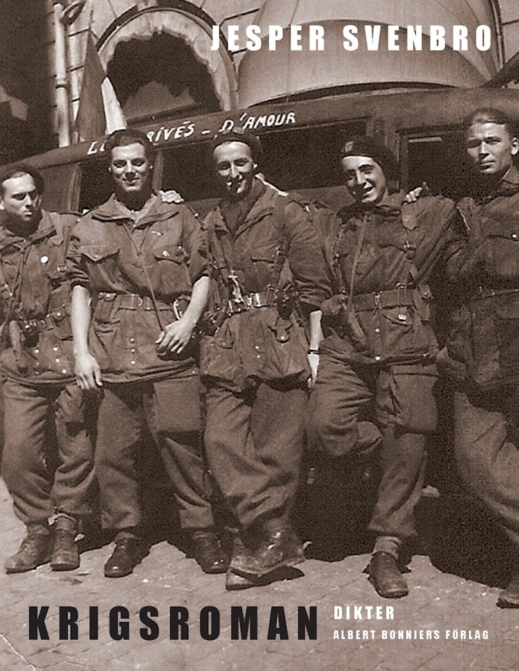 Krigsroman - finns i Rutströms bokhandel