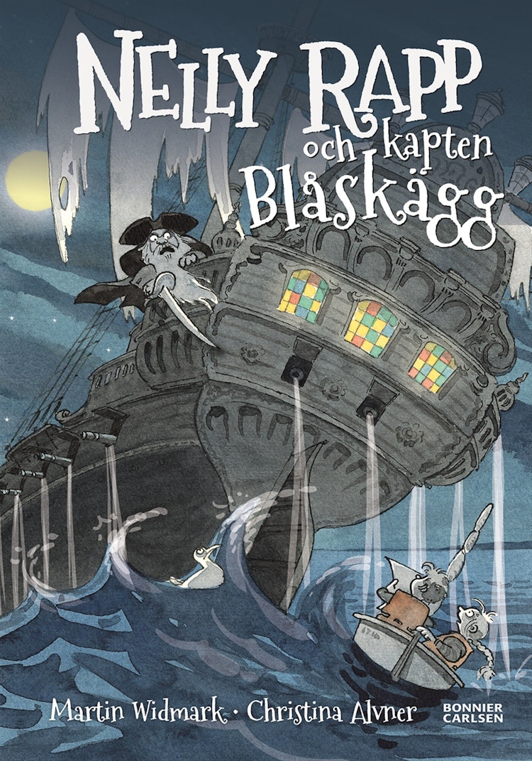Nelly Rapp och kapten Blåskägg - finns i Rutströms bokhandel