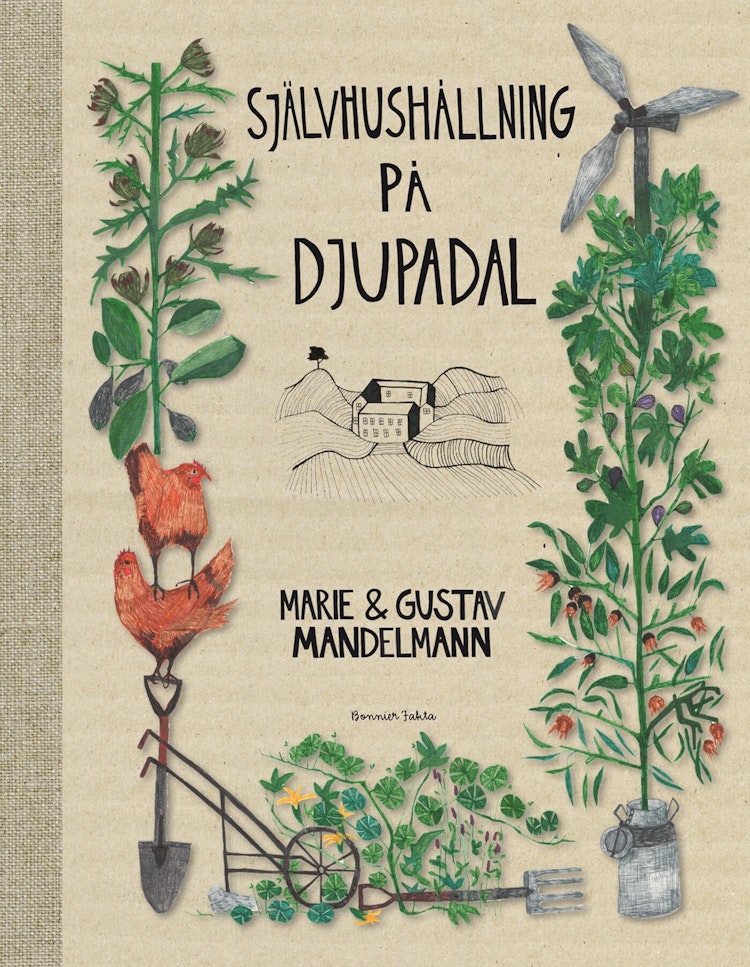 Självhushållning på Djupadal - finns i Rutströms bokhandel