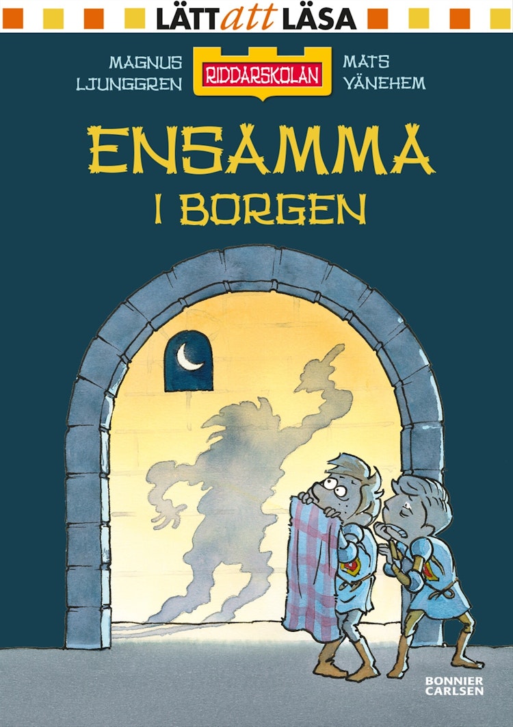 Ensamma i borgen - finns i Rutströms bokhandel