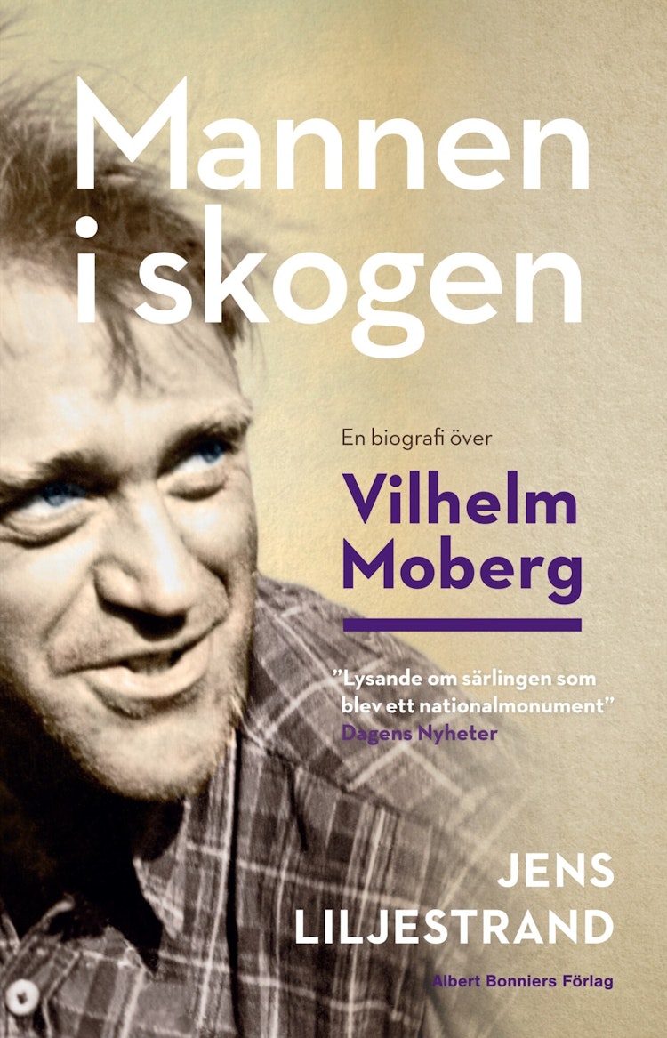 Mannen i skogen - finns i Rutströms bokhandel