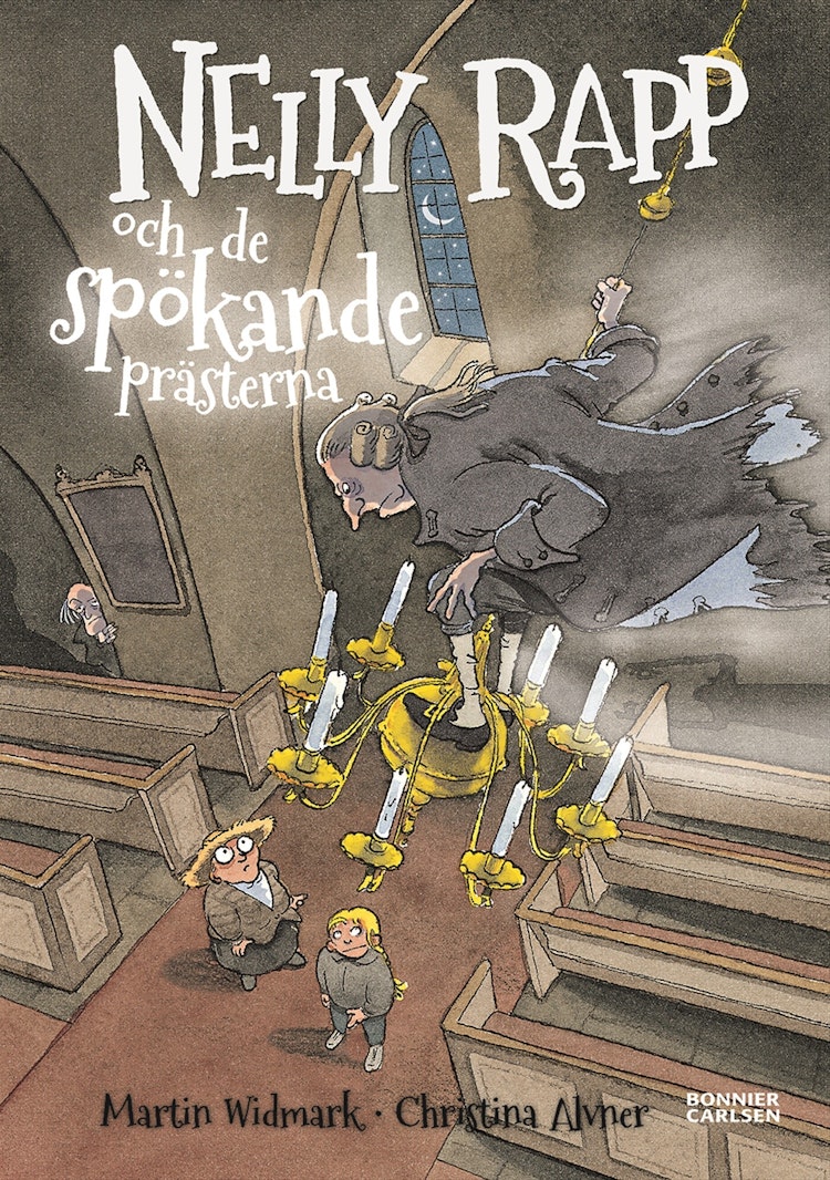 Nelly Rapp och de spökande prästerna - finns i Rutströms bokhandel