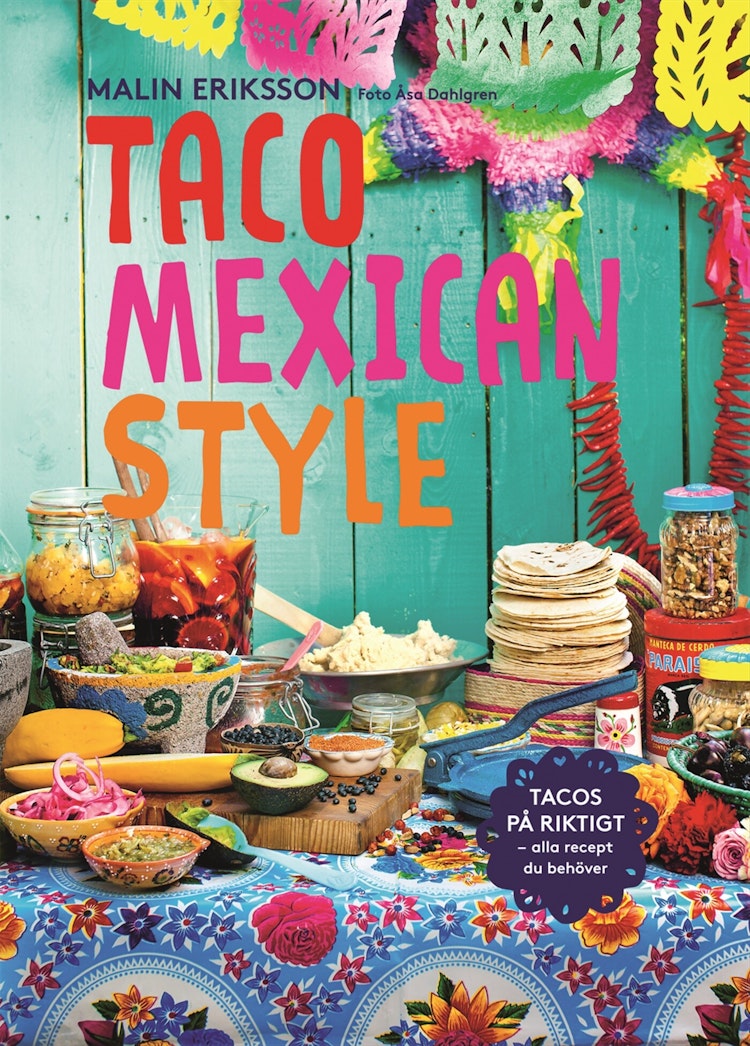 Taco mexican style - finns i Rutströms bokhandel