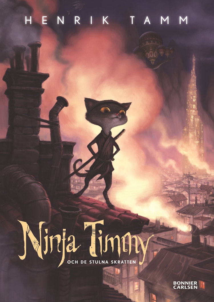 Ninja Timmy och de stulna skratten - finns i Rutströms bokhandel