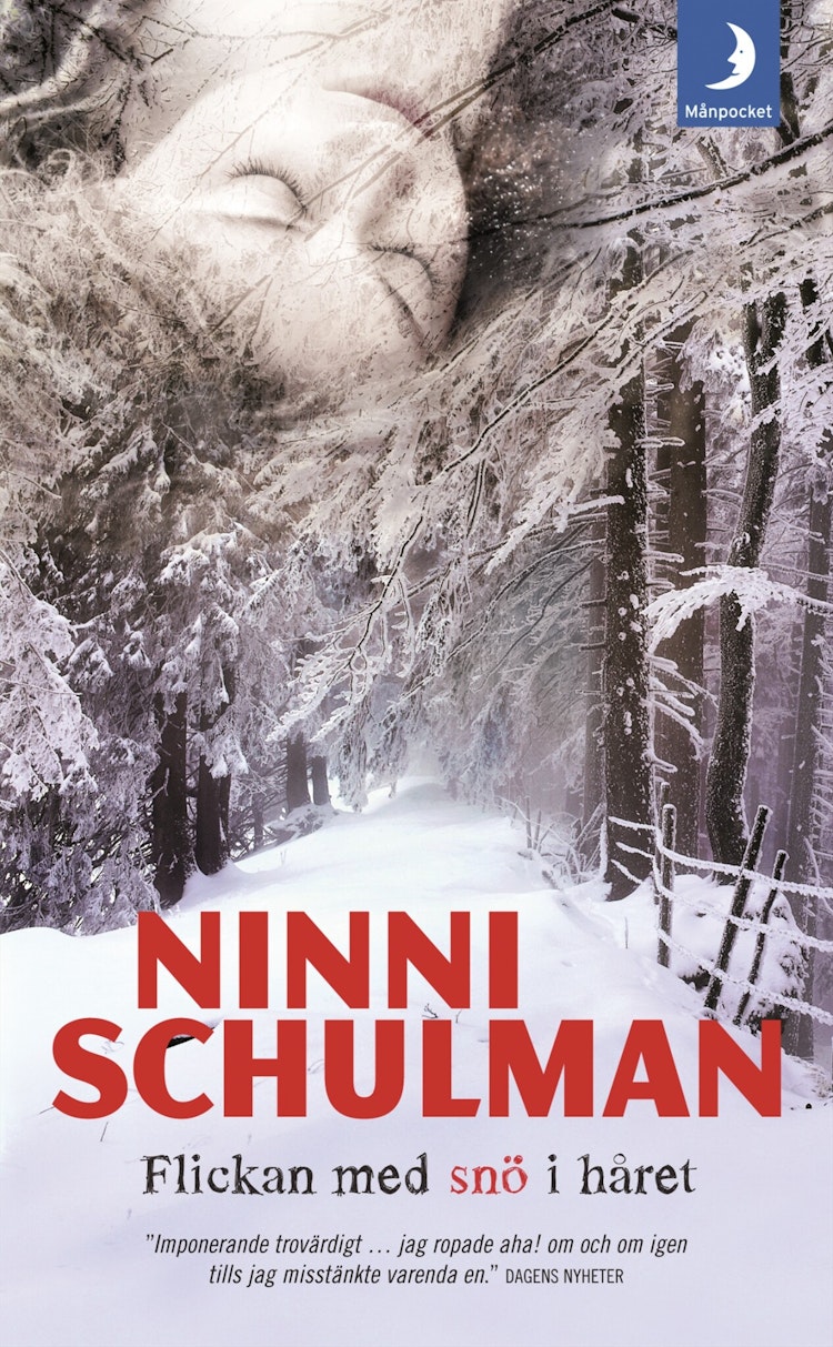 Flickan med snö i håret - finns i Rutströms bokhandel