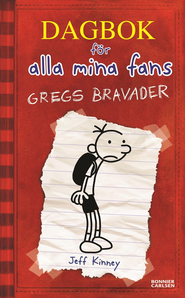 Gregs bravader - finns i Rutströms bokhandel