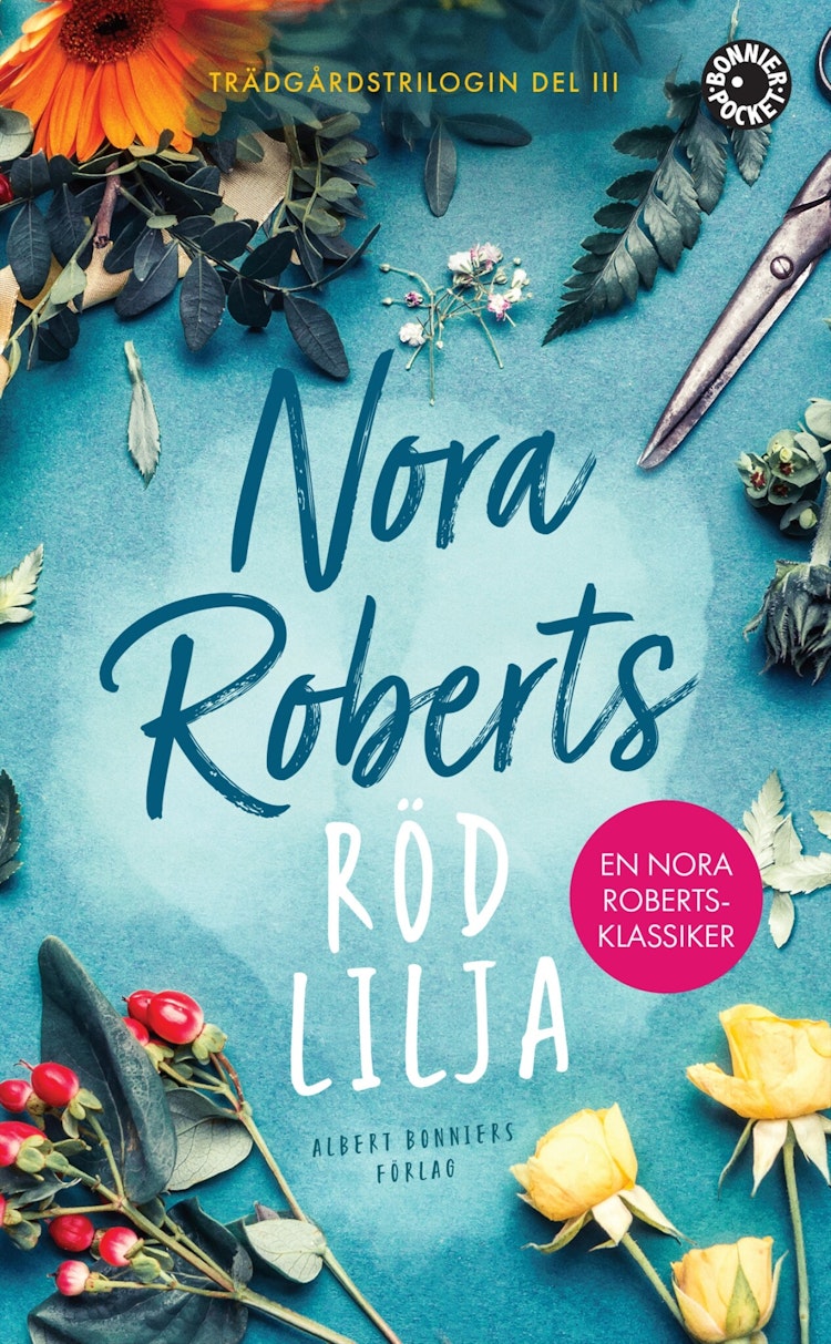 Röd lilja - finns i Rutströms bokhandel