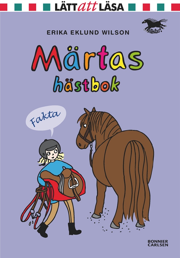 Märtas hästbok - finns i Rutströms bokhandel