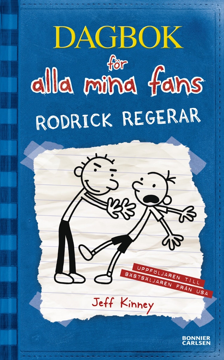Rodrick regerar - finns i Rutströms bokhandel