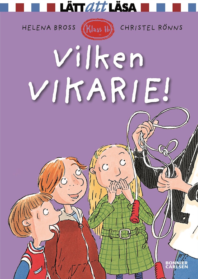 Vilken vikarie! - finns i Rutströms bokhandel