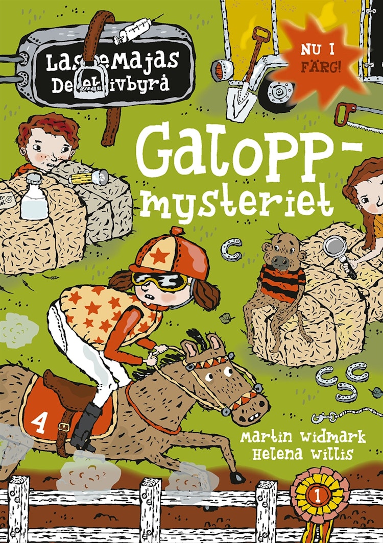 Galoppmysteriet - finns i Rutströms bokhandel