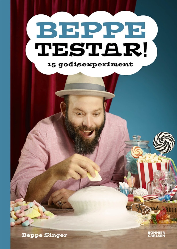 Beppe testar! 15 godisexperiment - finns i Rutströms bokhandel