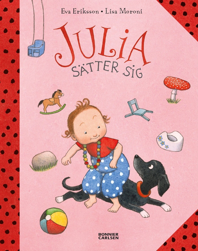 Julia sätter sig - finns i Rutströms bokhandel