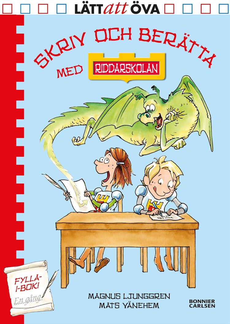 Skriv och berätta med Riddarskolan - finns i Rutströms bokhandel