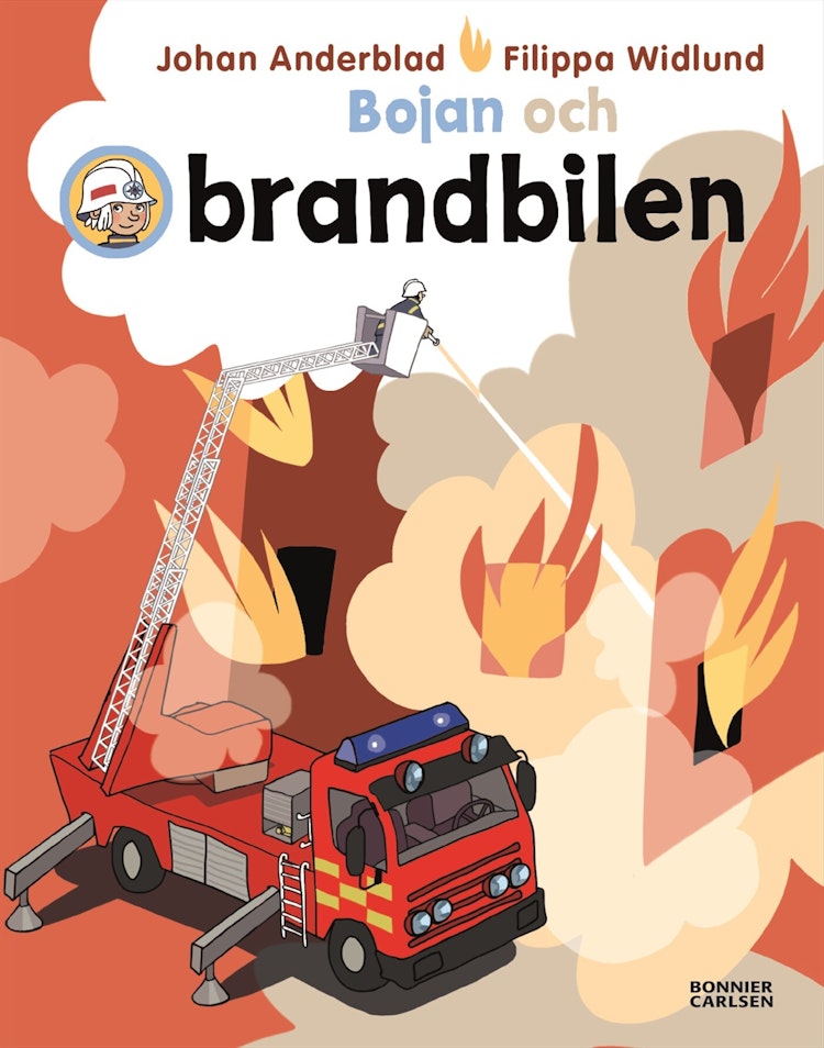 Bojan och brandbilen - finns i Rutströms bokhandel