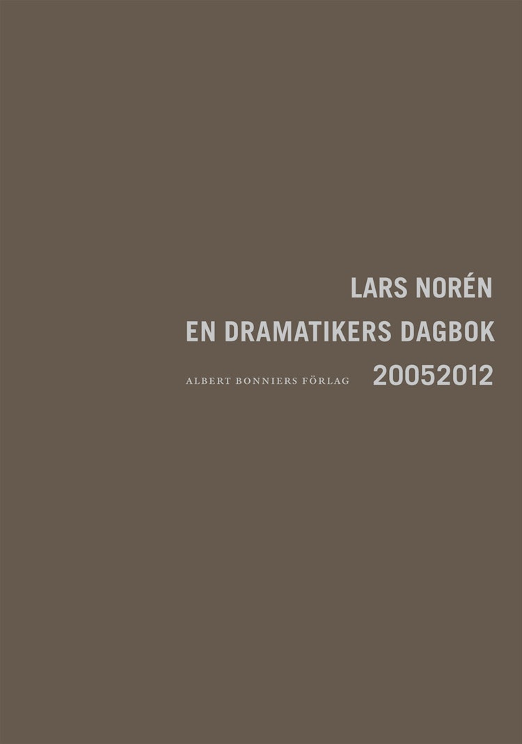 En dramatikers dagbok 20052012 - finns i Rutströms bokhandel