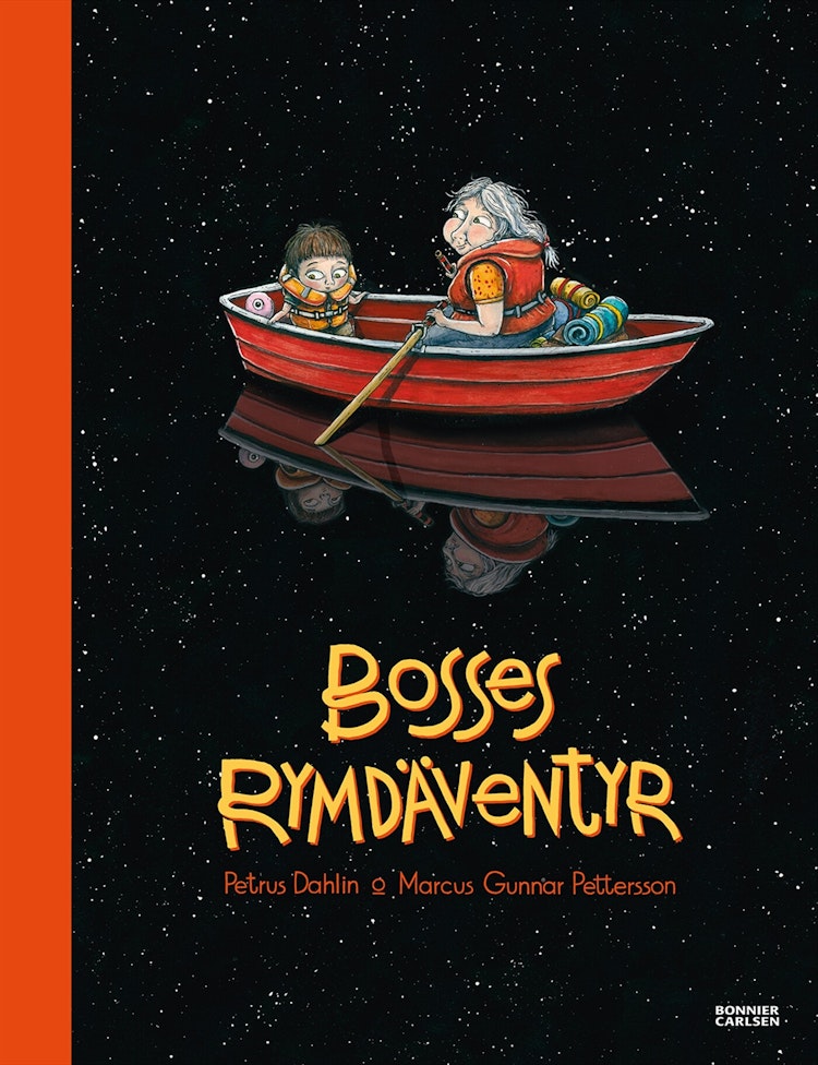 Bosses rymdäventyr - finns i Rutströms bokhandel
