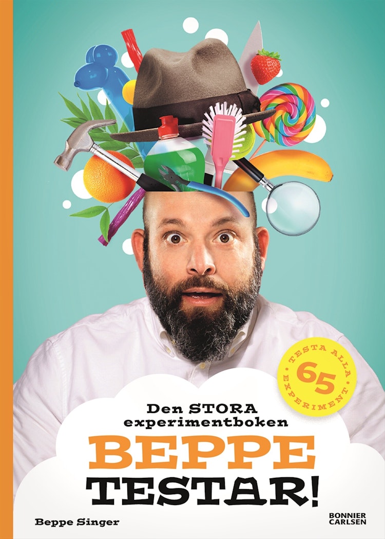 Beppe testar! Den stora experimentboken - finns i Rutströms bokhandel