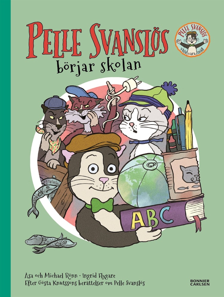 Pelle Svanslös börjar skolan - finns i Rutströms bokhandel