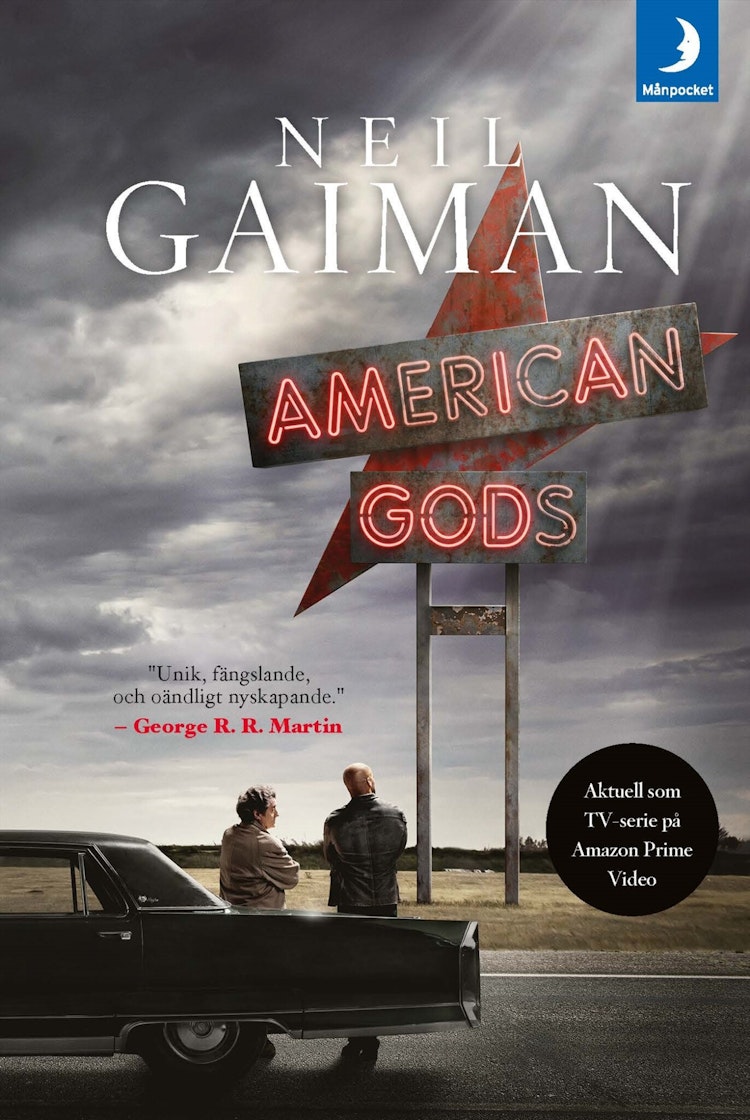 American Gods (svensk utgåva) - finns i Rutströms bokhandel