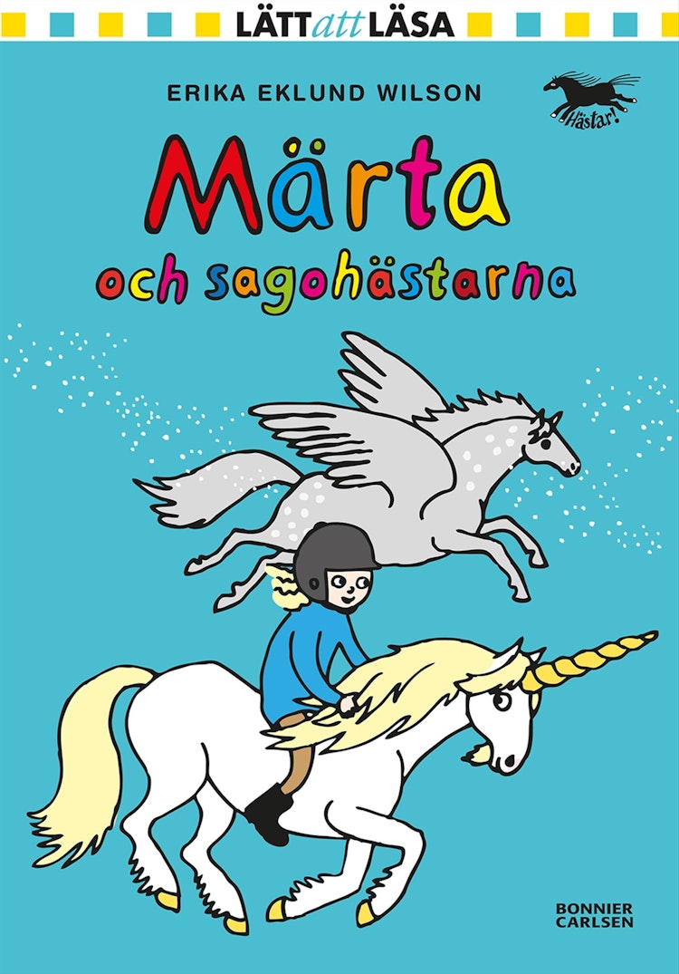 Märta och sagohästarna - finns i Rutströms bokhandel