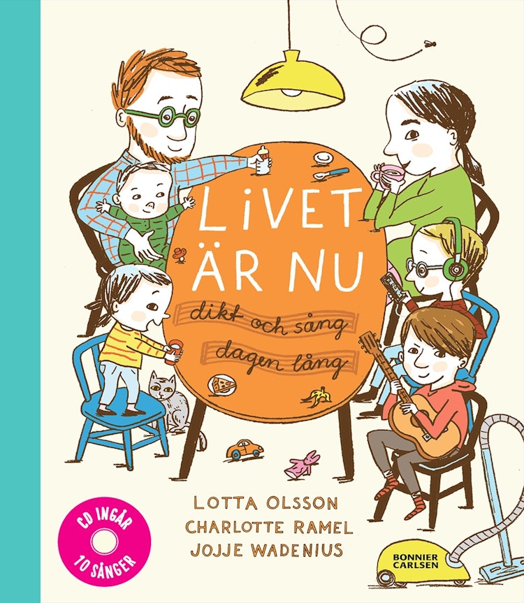 Livet är nu: Dikt och sång dagen lång (inkl cd) - finns i Rutströms bokhandel