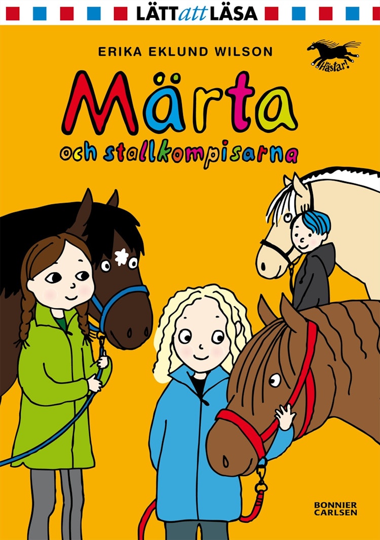 Märta och stallkompisarna - finns i Rutströms bokhandel