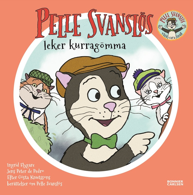 Pelle Svanslös leker kurragömma - finns i Rutströms bokhandel