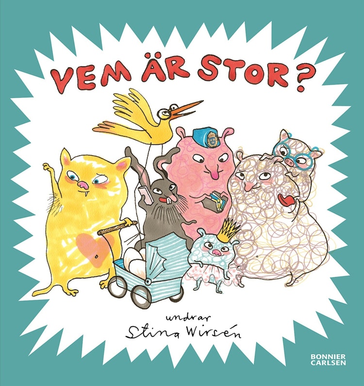 Vem är stor? - finns i Rutströms bokhandel