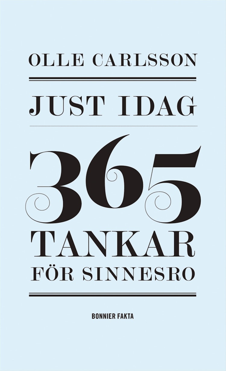 Just idag - finns i Rutströms bokhandel