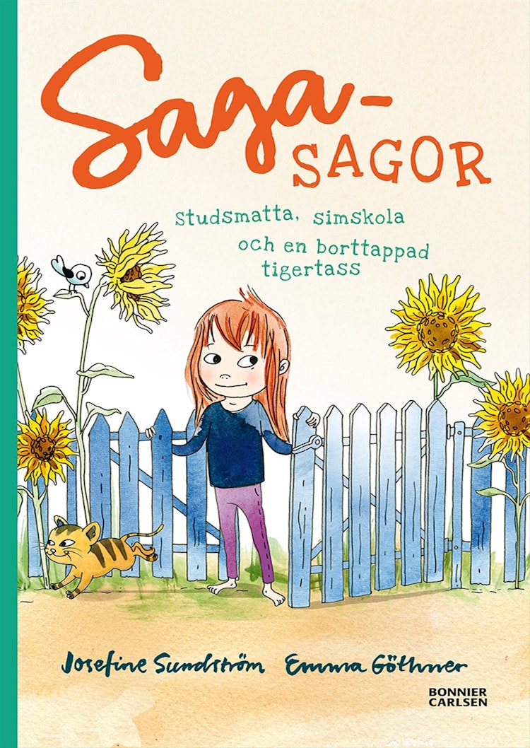 Sagasagor. Studsmatta, simskola och en borttappad tigertass - finns i Rutströms bokhandel