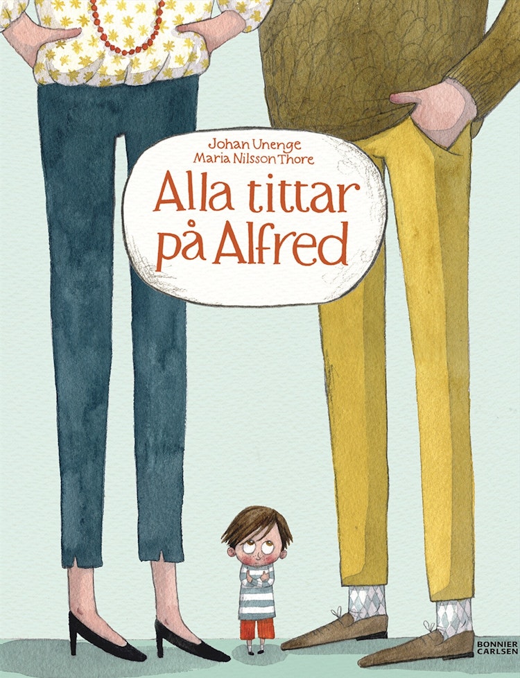 Alla tittar på Alfred - finns i Rutströms bokhandel