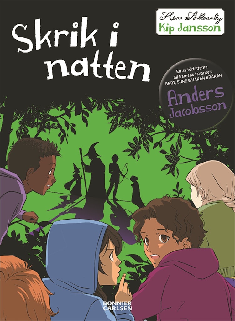 Skrik i natten - finns i Rutströms bokhandel