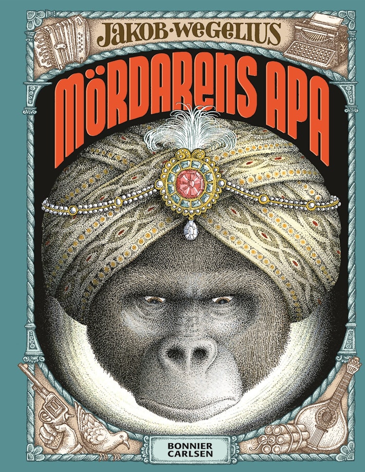 Mördarens apa - finns i Rutströms bokhandel