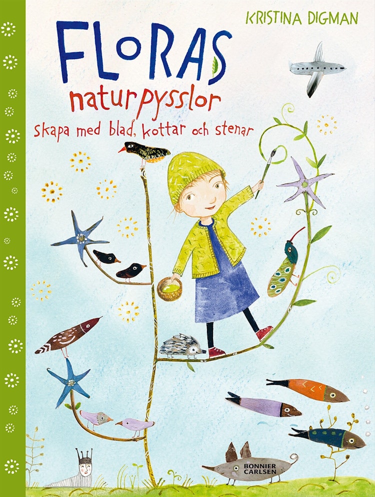 Floras naturpysslor - finns i Rutströms bokhandel