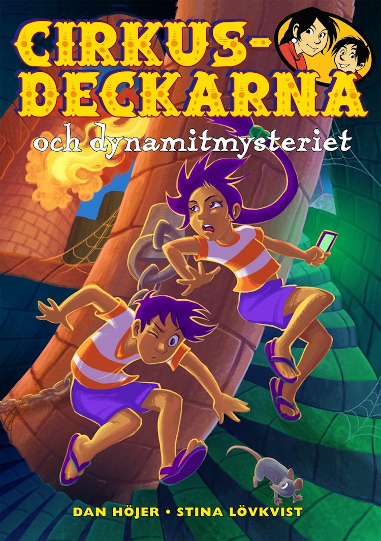 Cirkusdeckarna och dynamitmysteriet - finns i Rutströms bokhandel