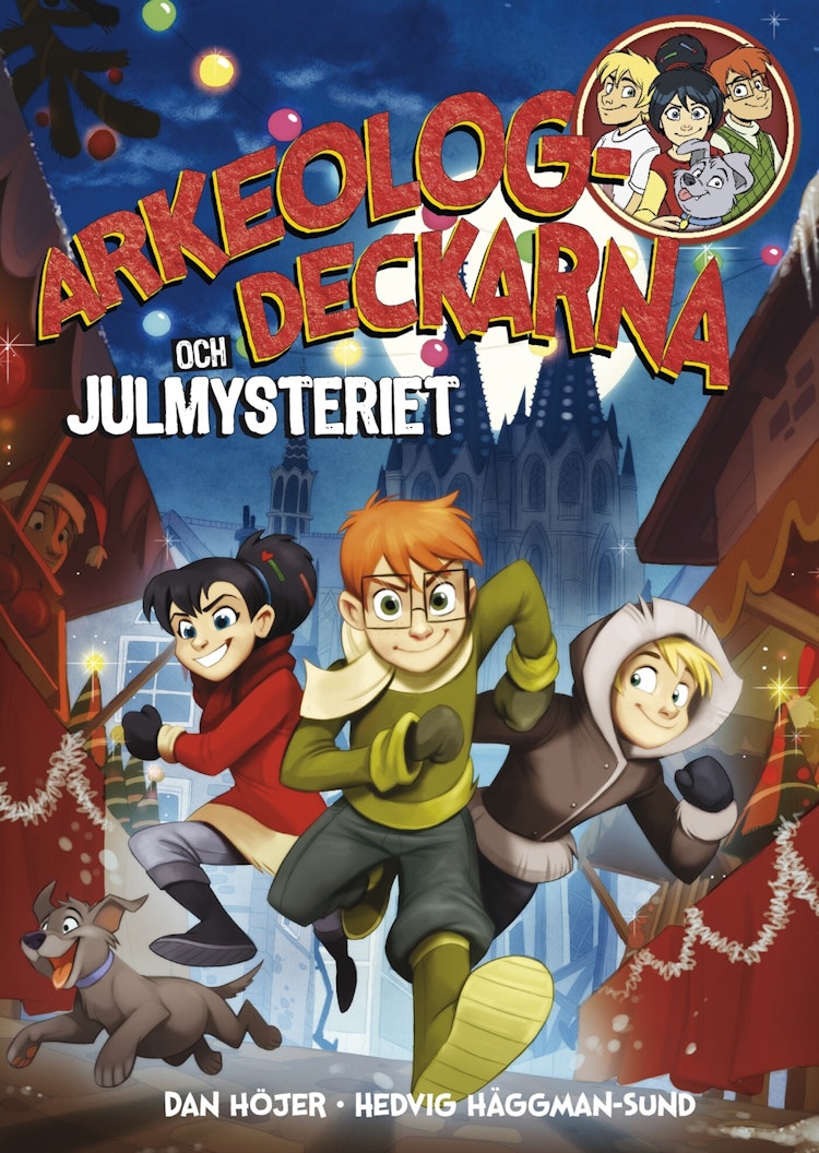 Arkeologdeckarna och julmysteriet - finns i Rutströms bokhandel