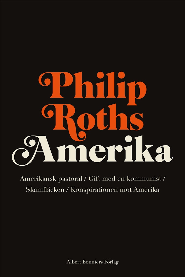 Philip Roths Amerika - finns i Rutströms bokhandel