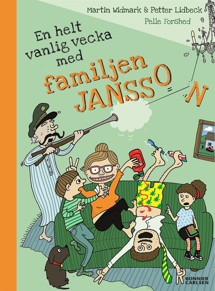 En helt vanlig vecka med familjen Jansson - finns i Rutströms bokhandel