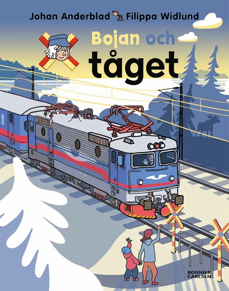 Bojan och tåget - finns i Rutströms bokhandel