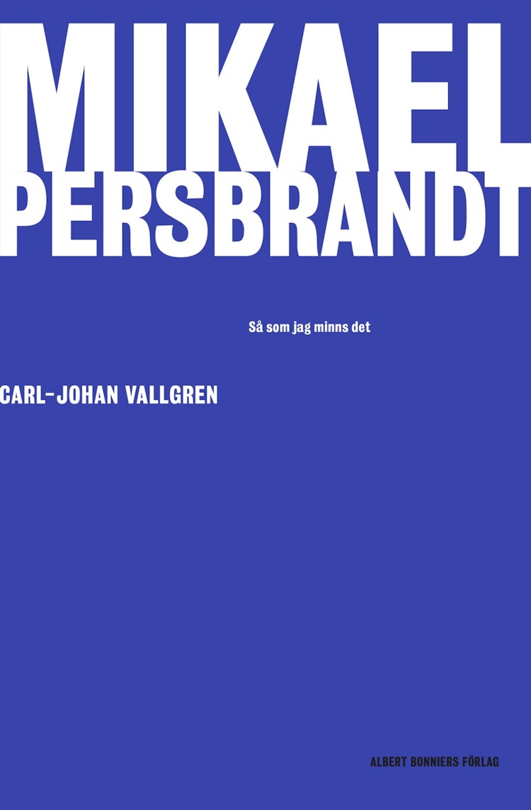 Mikael Persbrandt - finns i Rutströms bokhandel