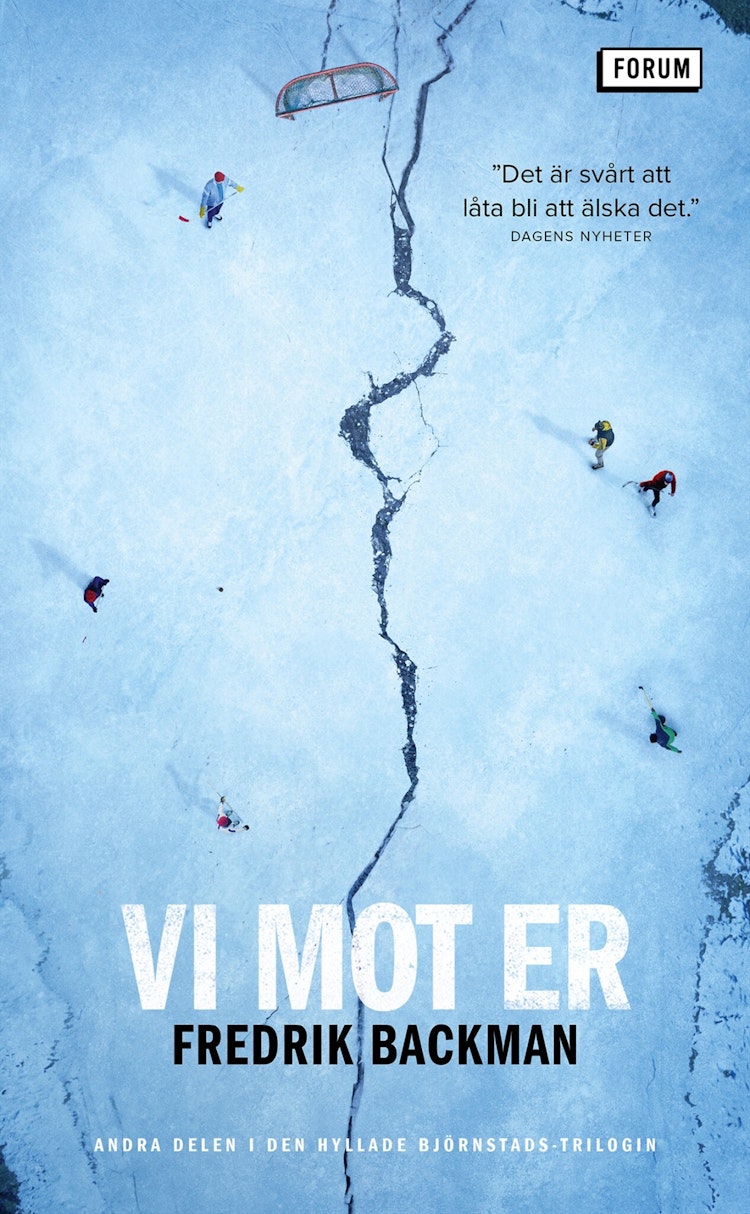 Vi mot er - finns i Rutströms bokhandel