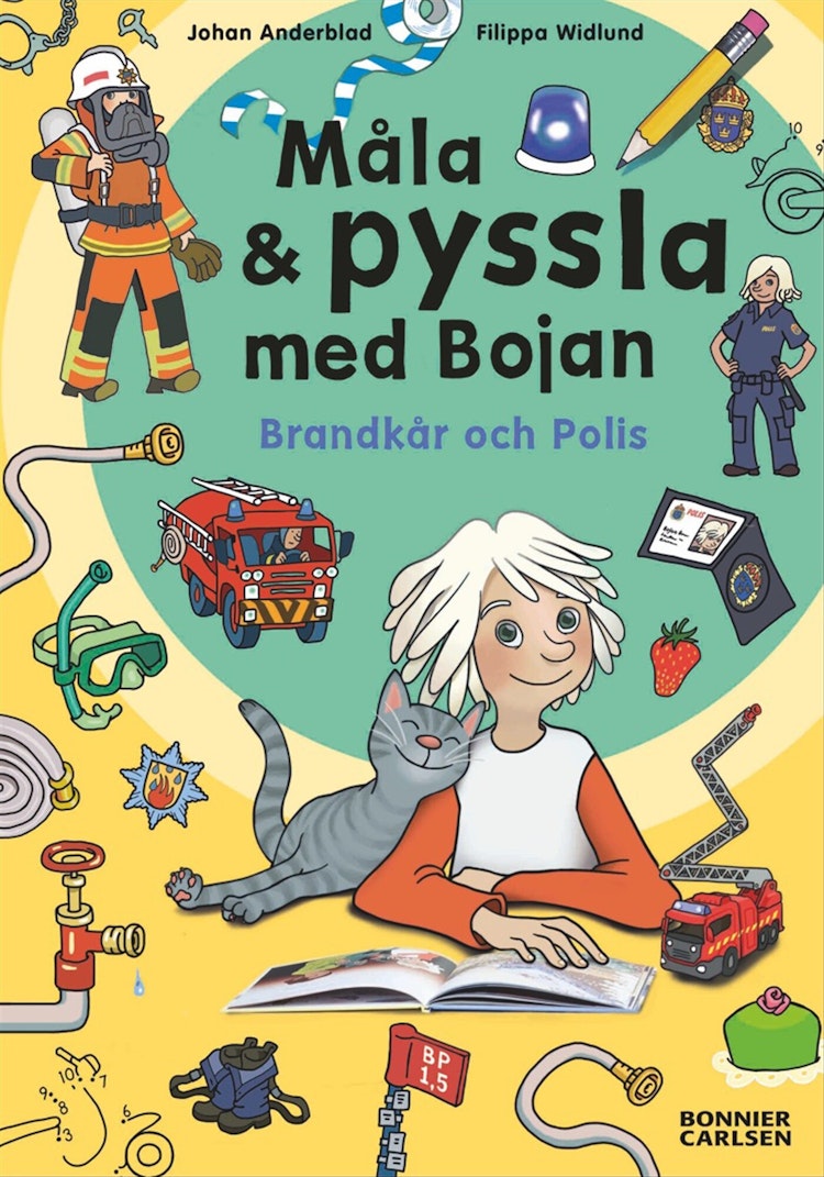 Måla och pyssla med Bojan - finns i Rutströms bokhandel