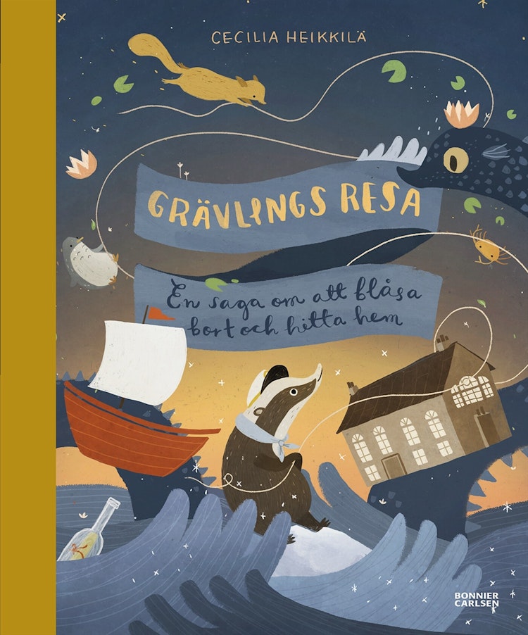 Grävlings resa - finns i Rutströms bokhandel