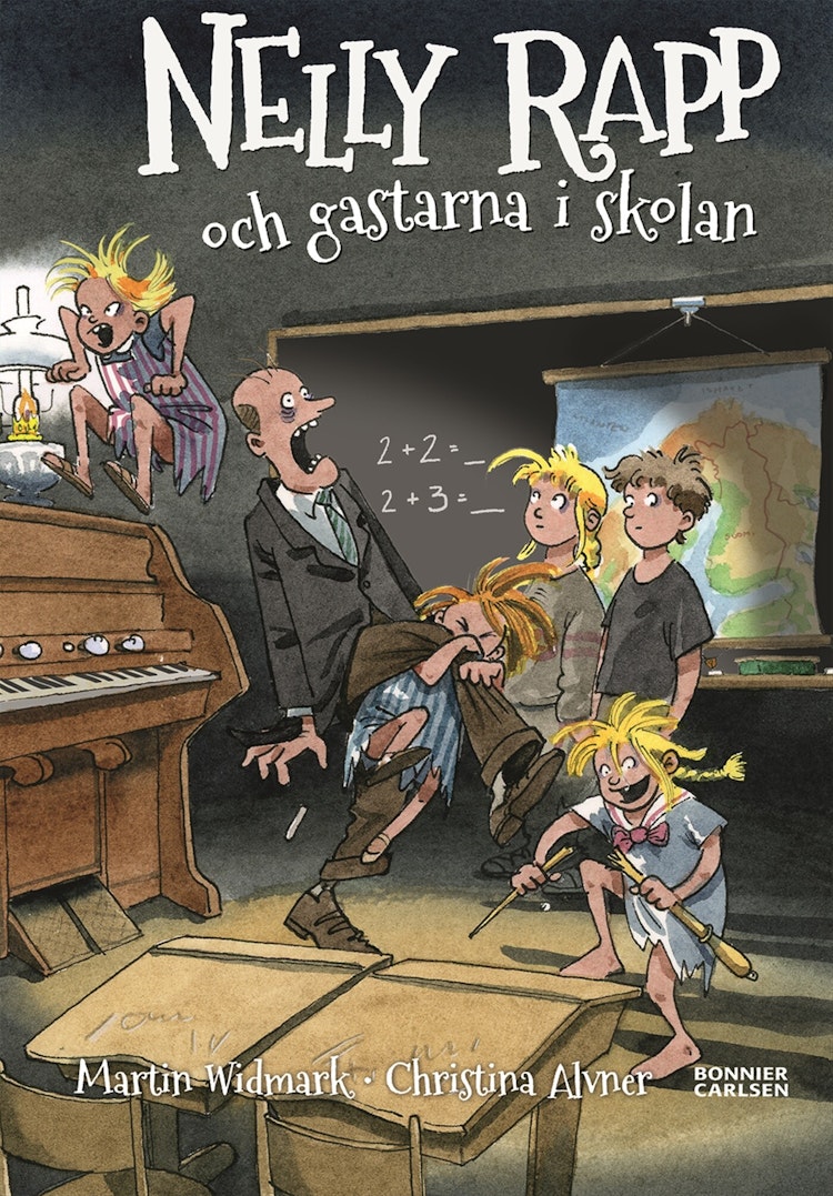 Nelly Rapp och gastarna i skolan - finns i Rutströms bokhandel