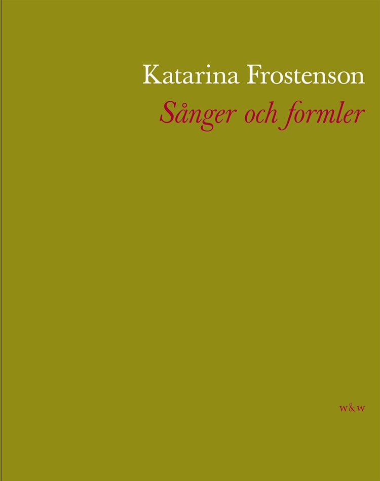 Sånger och formler - finns i Rutströms bokhandel